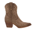 Botin Casual Xti color Taupe para Mujer