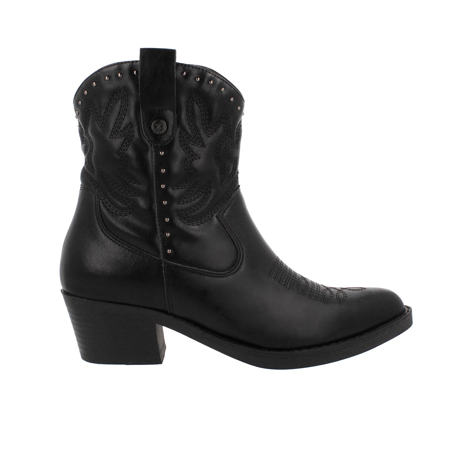 Botin Casual Xti color Negro para Mujer