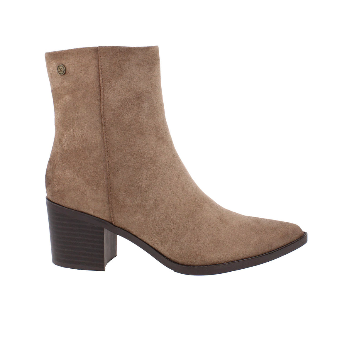 Botin de Vestir Xti color Taupe para Mujer
