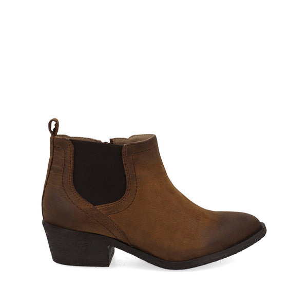 Botin Casual Xparis color Cafe para Mujer