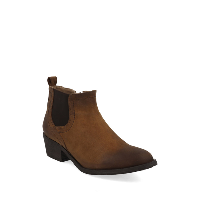 Botin Casual Xparis color Cafe para Mujer