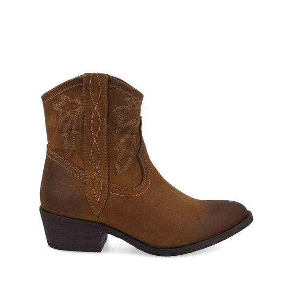 Botin Casual Xparis color Cafe para Mujer