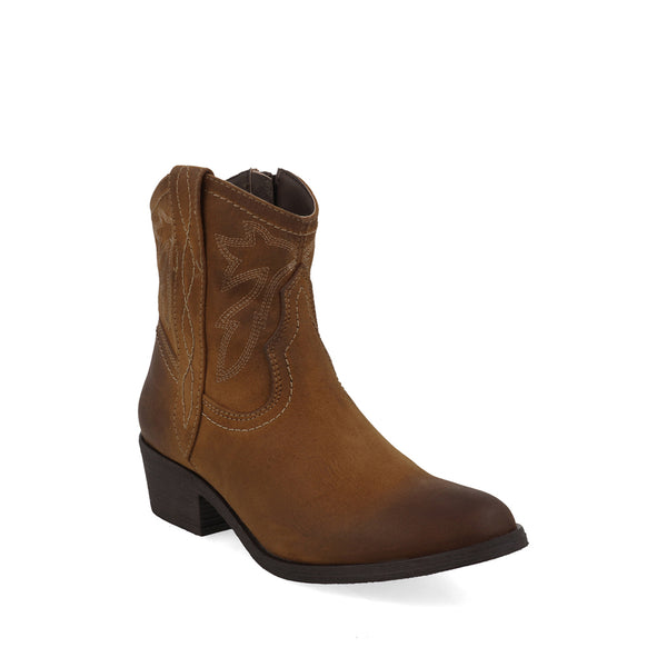 Botin Casual Xparis color Cafe para Mujer