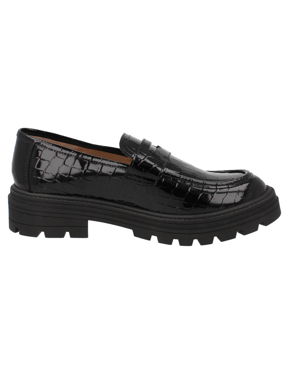Bostoniano Casual Trender color Negro para Mujer