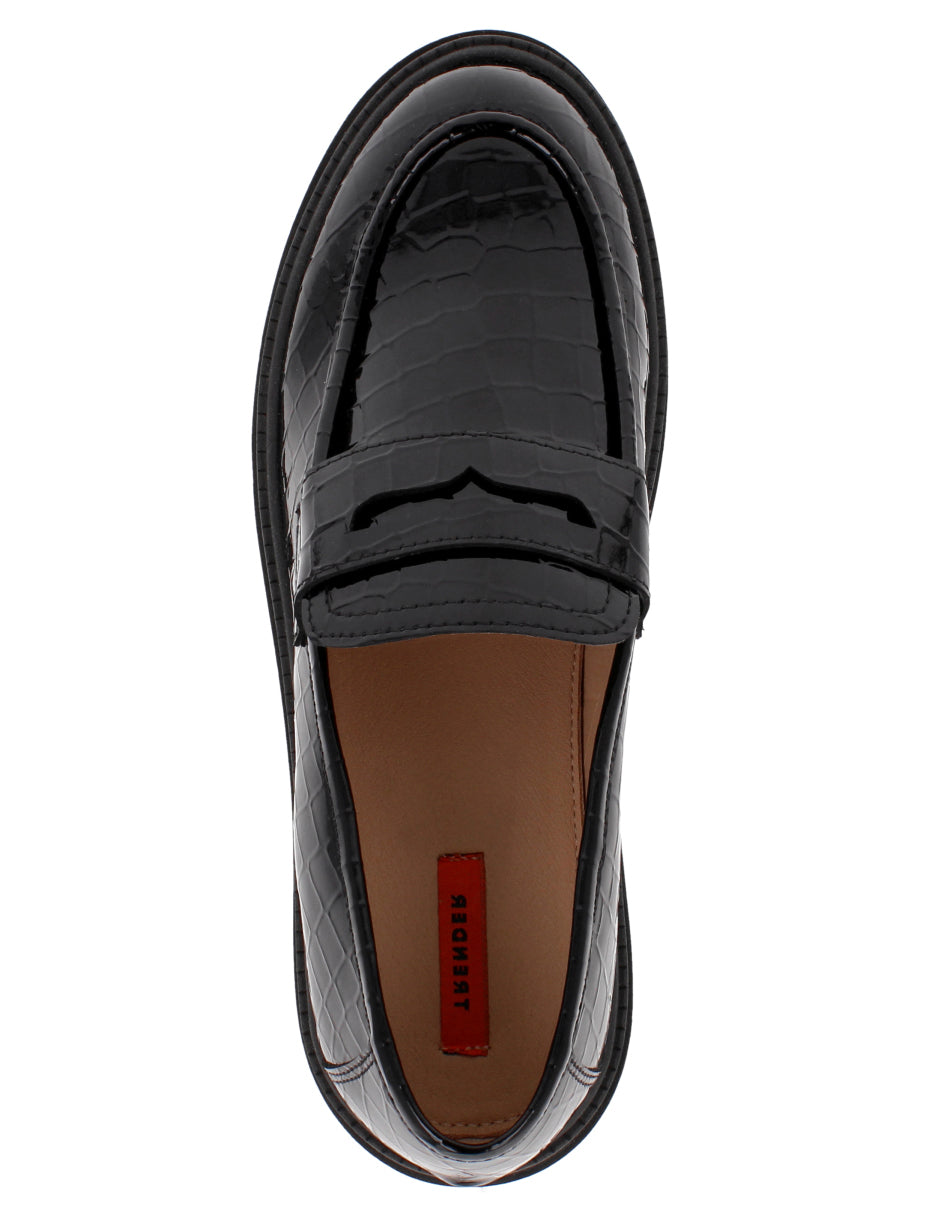 Bostoniano Casual Trender color Negro para Mujer