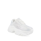 Tenis Urbano Trender color Blanco para Mujer con Brillos