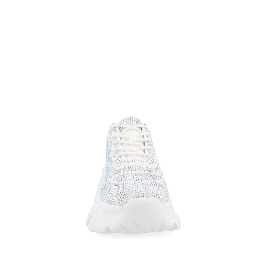 Tenis Urbano Trender color Blanco para Mujer con Brillos