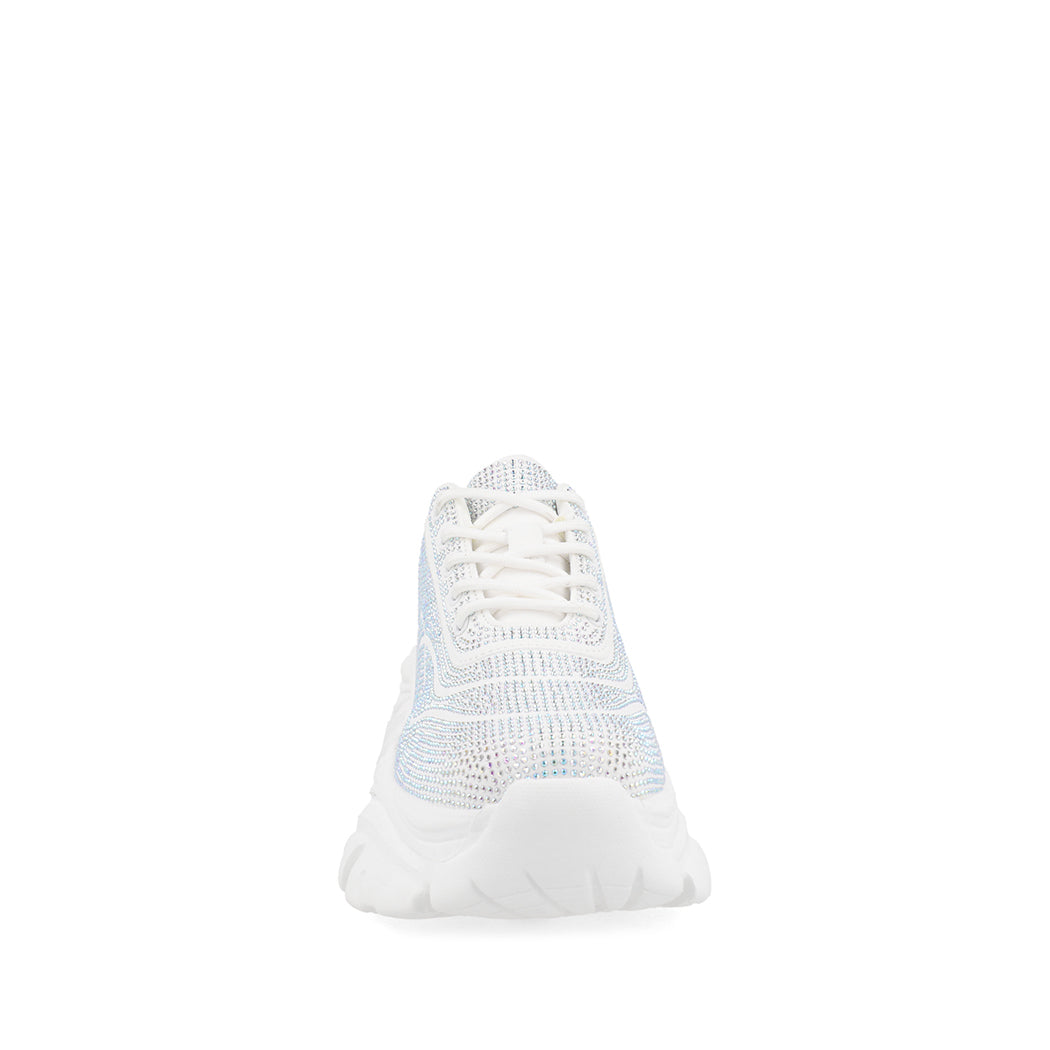 Tenis Urbano Trender color Blanco para Mujer con Brillos