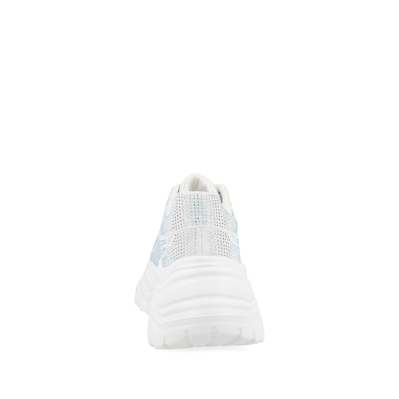 Tenis Urbano Trender color Blanco para Mujer con Brillos