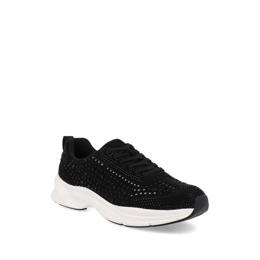 Tenis Urbano Trender color Negro para Mujer con brillos