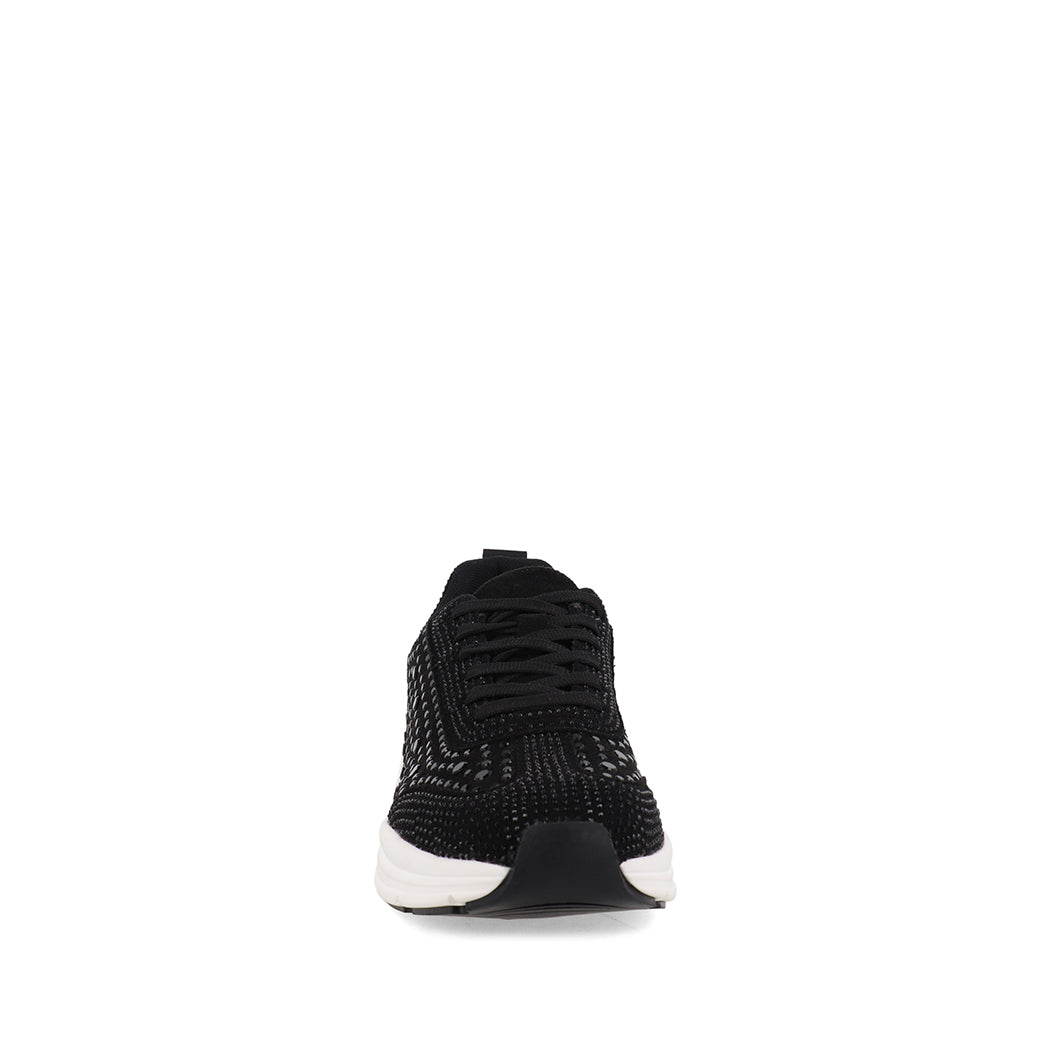 Tenis Urbano Trender color Negro para Mujer con brillos
