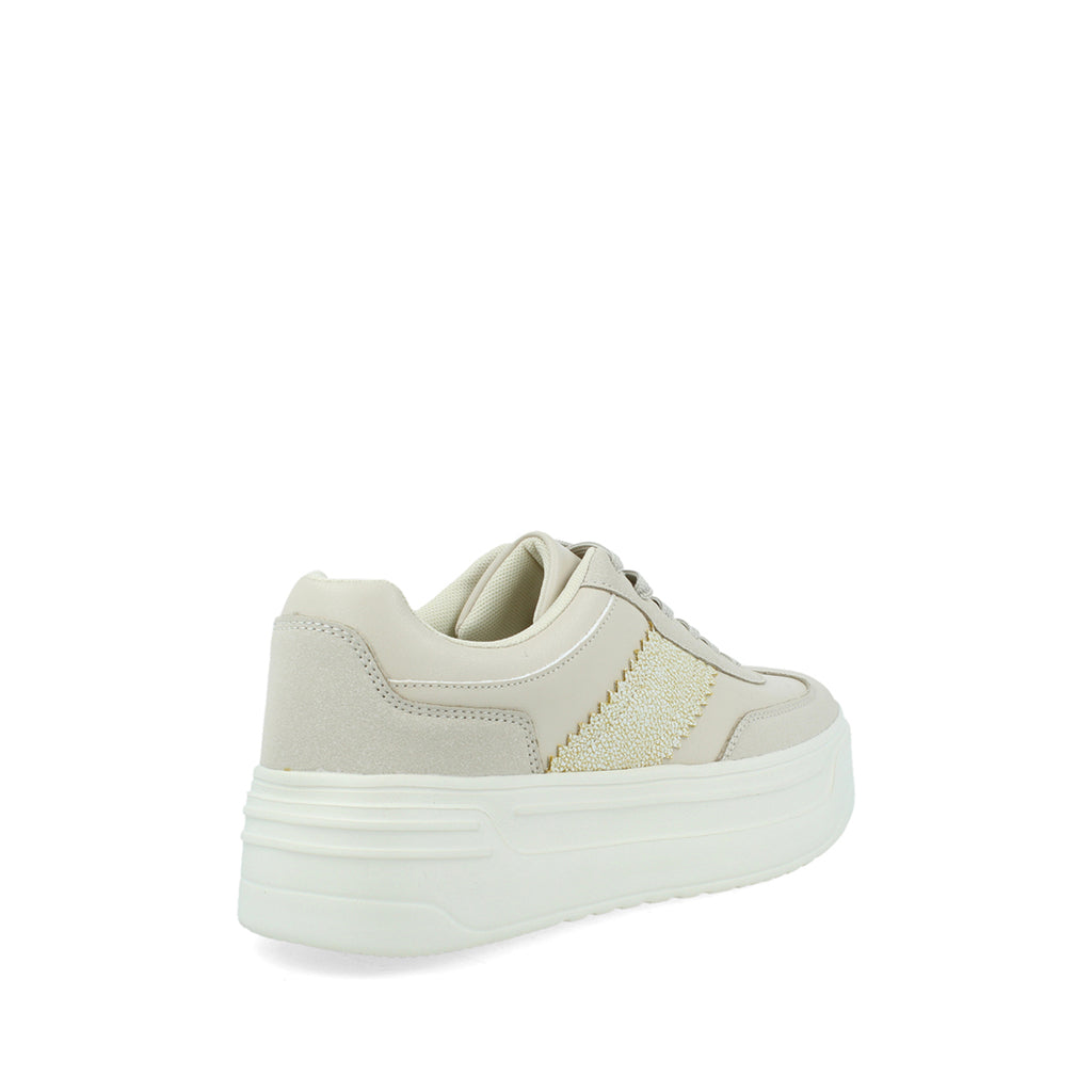 Tenis Urbano Trender color Beige para Mujer