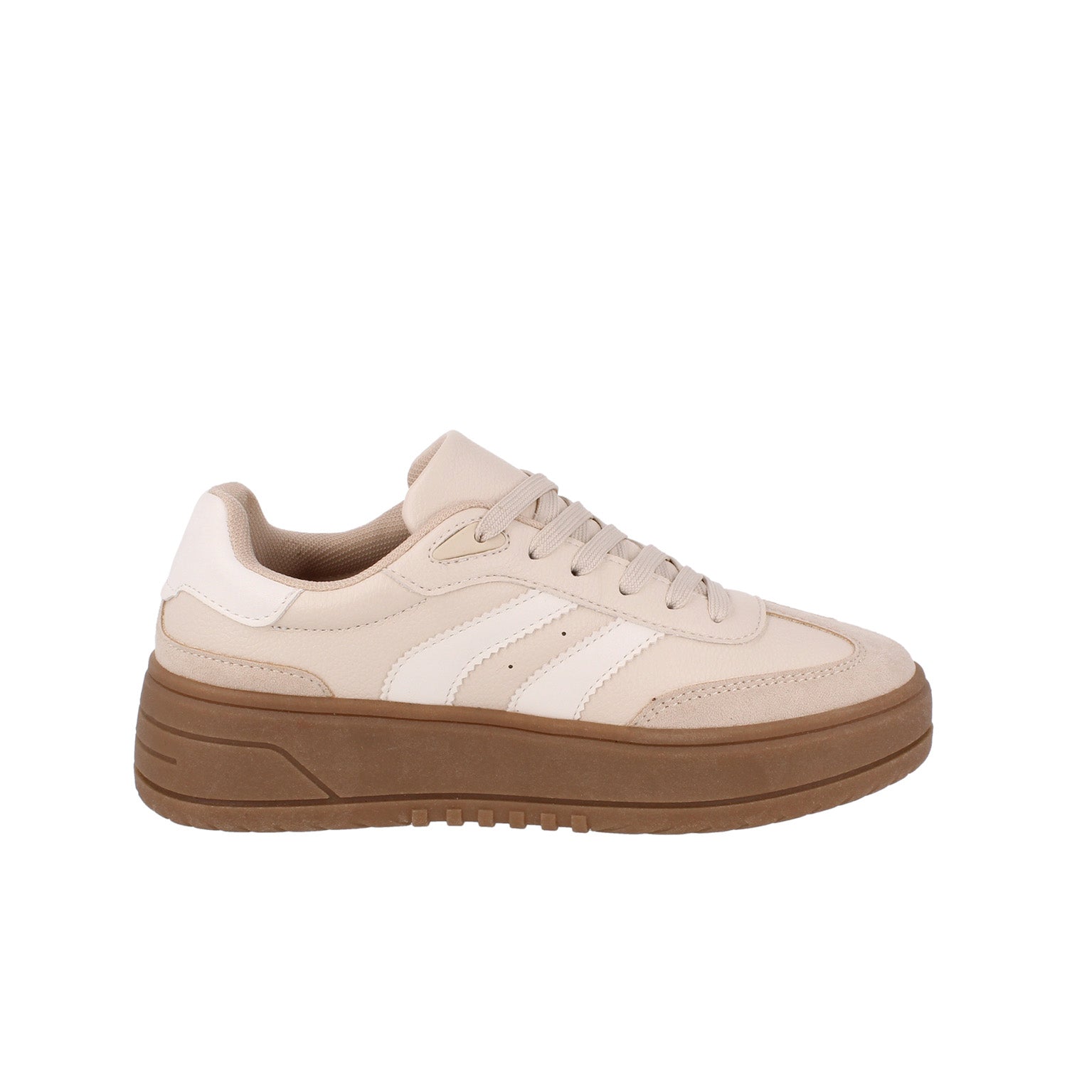 Tenis Urbano Trender color Beige para Mujer