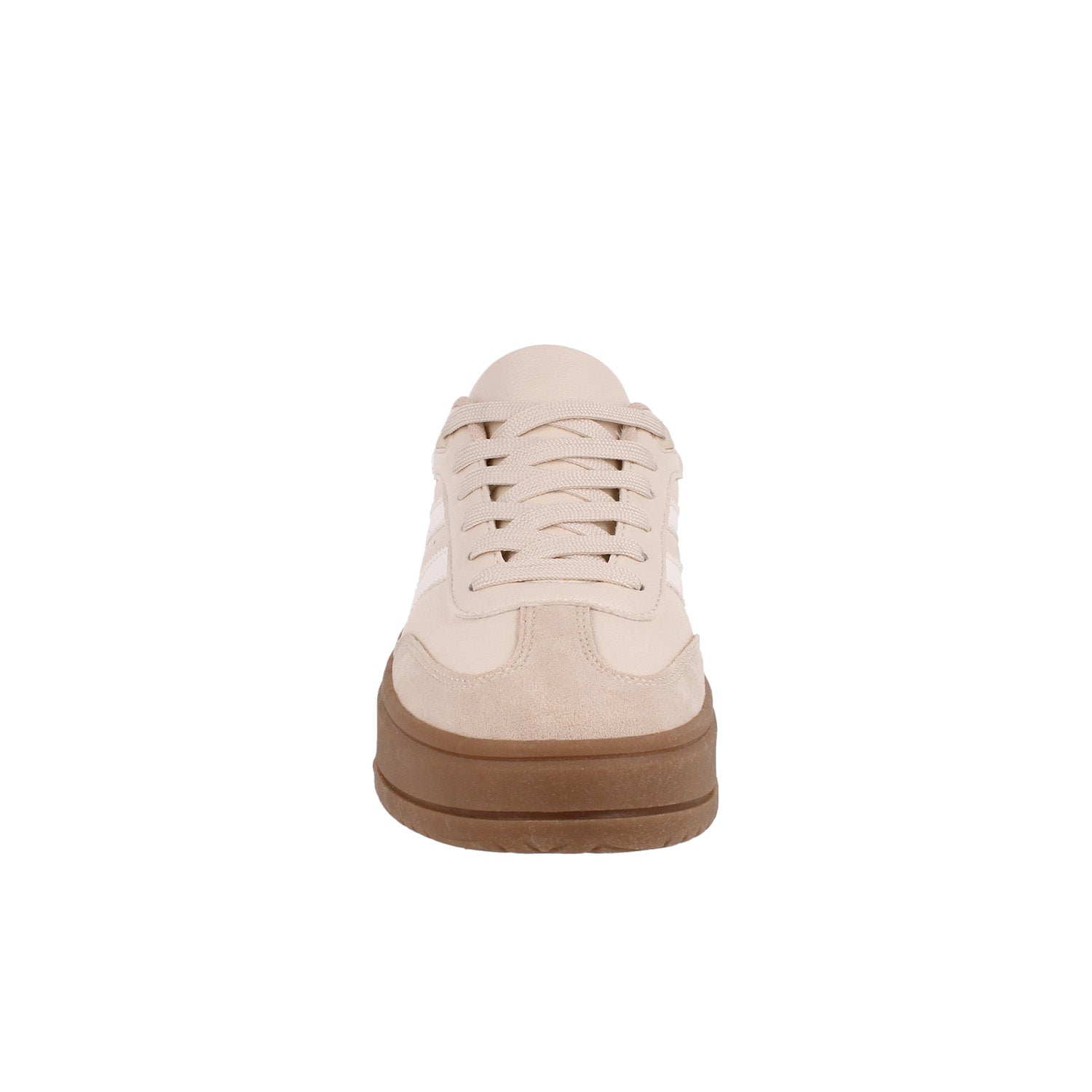 Tenis Urbano Trender color Beige para Mujer