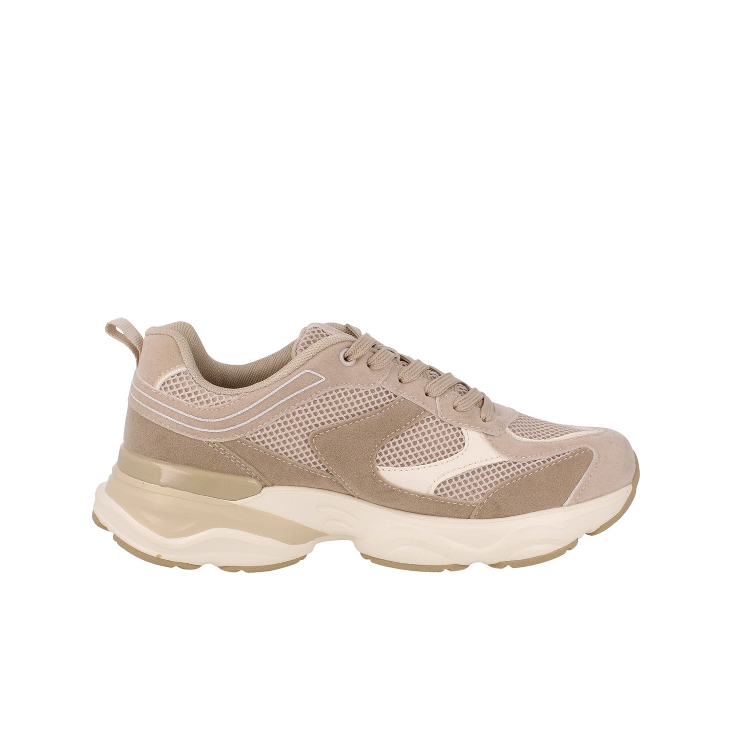Tenis Urbano Trender color Beige para Mujer