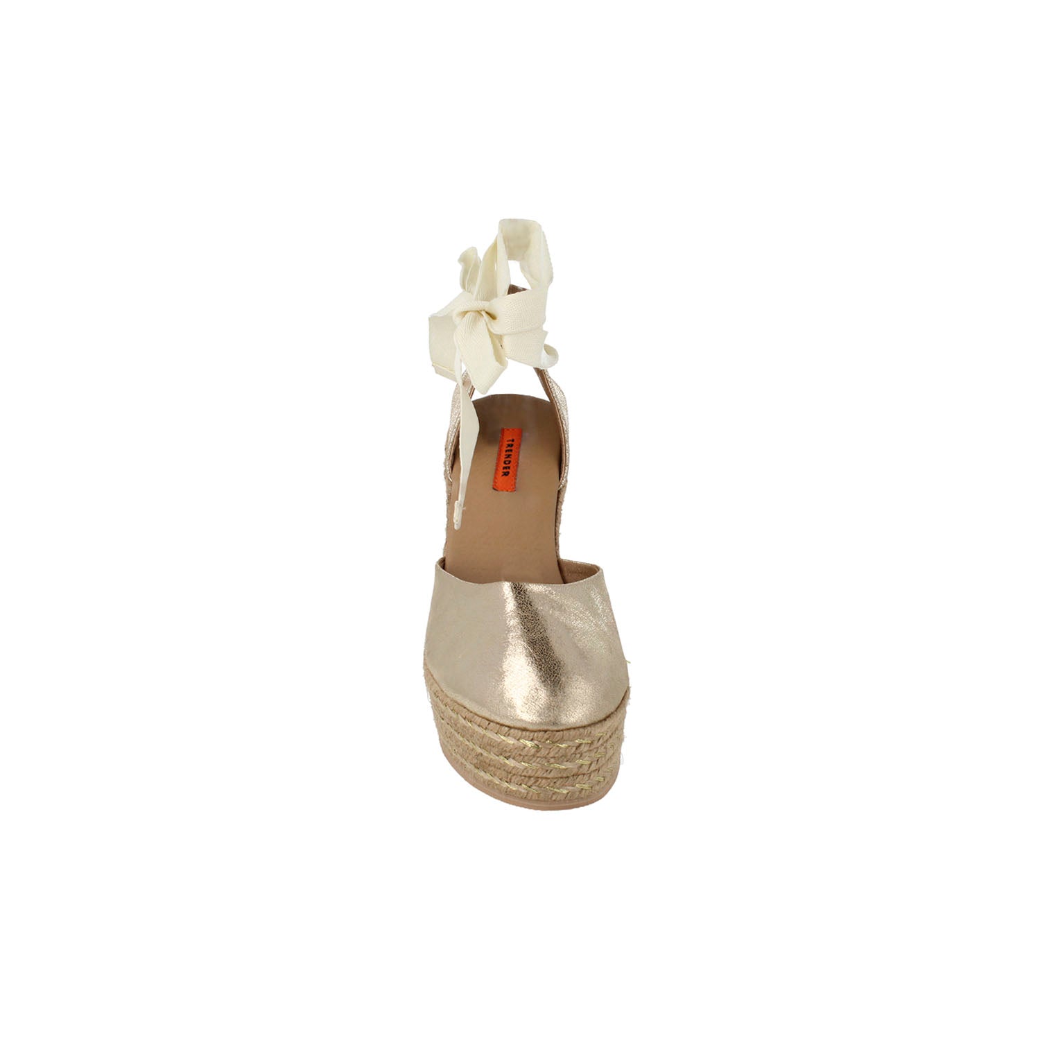 Alpargata Casual Trender color Oro para Mujer
