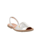 Sandalia Casual Trender color Plata para Mujer