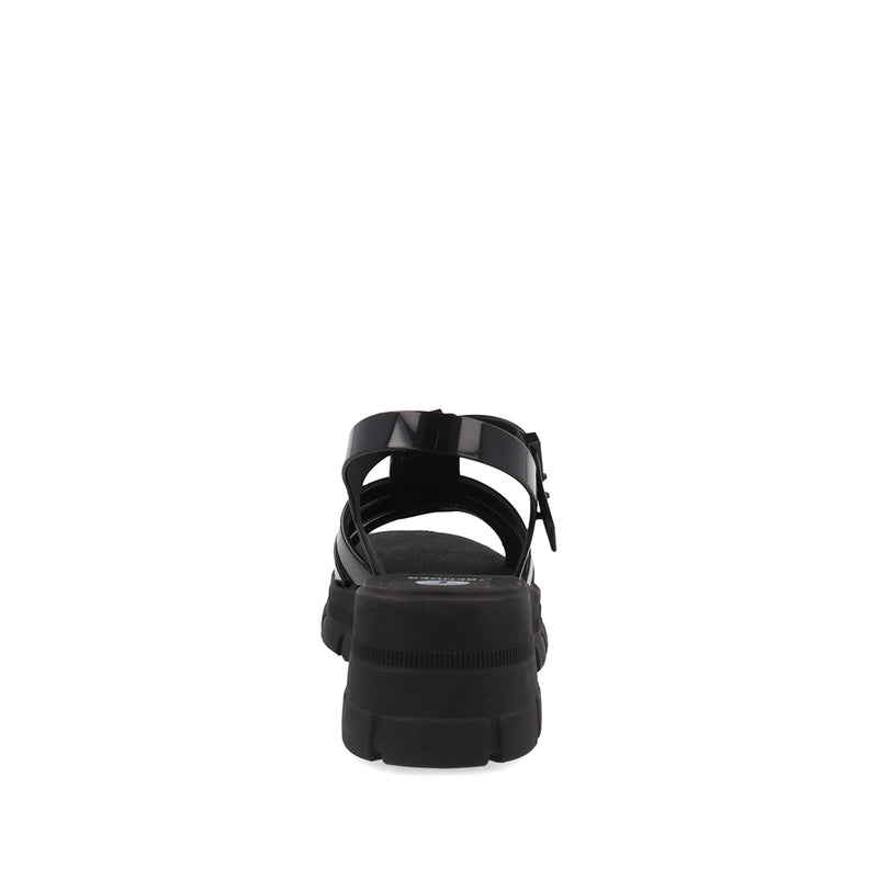 Sandalia de Piso Trender Color Negro Para Mujer