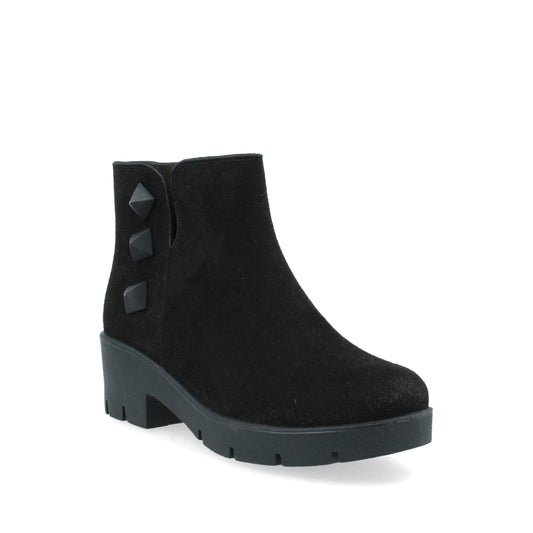 Botin de Lluvia Trender color Negro para Mujer