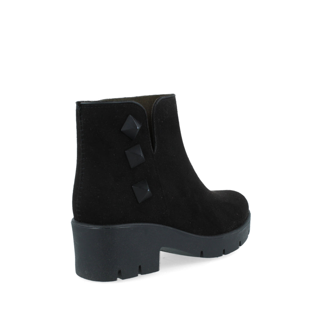 Botin de Lluvia Trender color Negro para Mujer