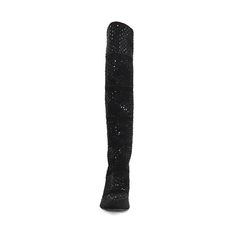 Bota de Tacón Trender color Negro para Mujer