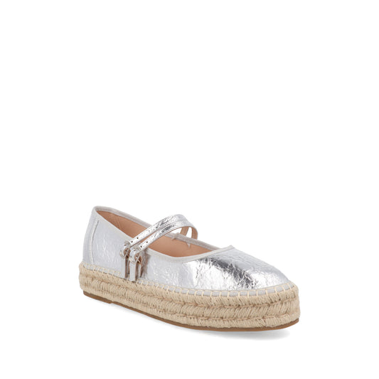 Balerina Casual Trender color Plata para Mujer