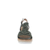 Sandalia Casual Trender color Olivo para Mujer