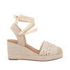 Alpargata Casual Trender color Beige para Mujer diseño tejido