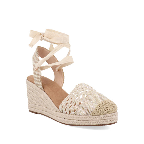 Alpargata Casual Trender color Beige para Mujer diseño tejido