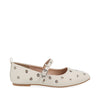 Balerina Casual Trender color Latte con Ojillo para Mujer