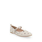 Balerina Casual Trender color Latte con Ojillo para Mujer