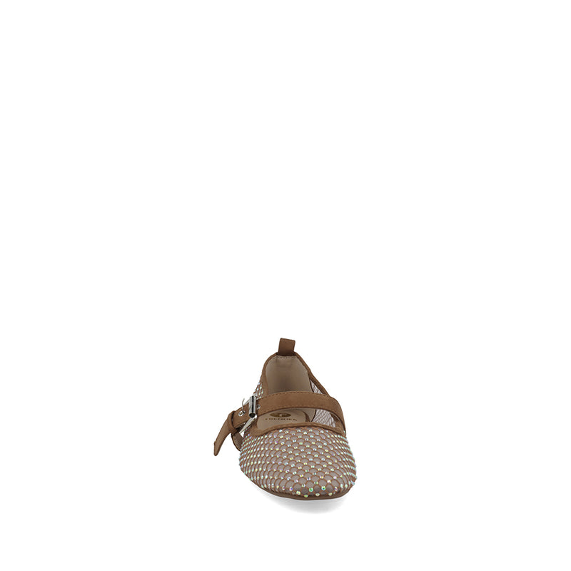 Balerina Casual Trender color Camel para Mujer