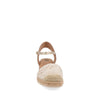 Sandalia Casual Trender color Latte para Mujer