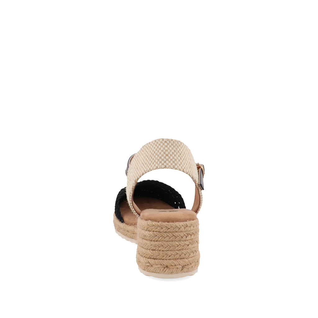 Alpargata Casual Trender color Negro para Mujer