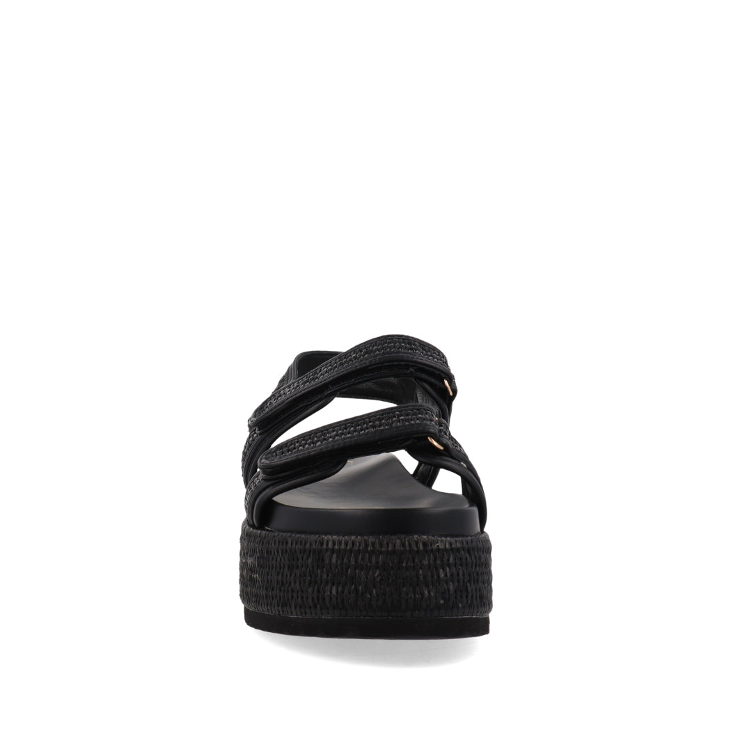 Sandalia Casual Trender color Negro para Mujer