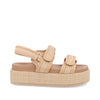 Sandalia Casual Trender color Arena para Mujer