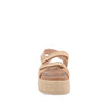Sandalia Casual Trender color Arena para Mujer
