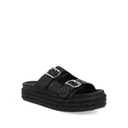 Sandalia Casual Trender color Negro para Mujer