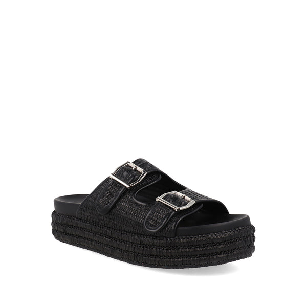 Sandalia Casual Trender color Negro para Mujer
