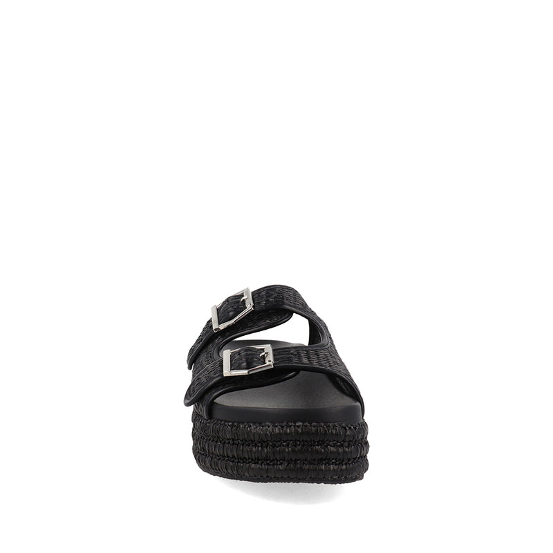 Sandalia Casual Trender color Negro para Mujer