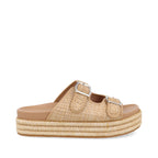 Sandalia Casual Trender color Beige para Mujer