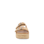 Sandalia Casual Trender color Beige para Mujer