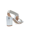 Zapatilla de Fiesta Trender color Plata para Mujer
