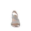 Zapatilla de Fiesta Trender color Plata para Mujer