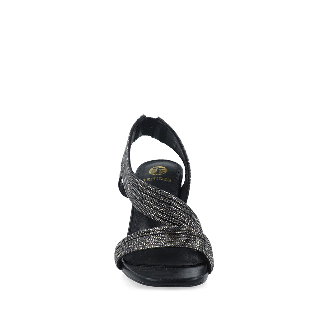 Zapatilla de Fiesta Trender color Negro para Mujer