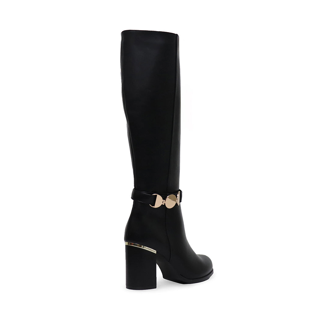 Bota de Vestir Trender color Negro para Mujer