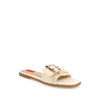 Sandalia Casual Trender color Latte para Mujer