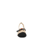 Zapatilla de Vestir Trender color Beige con Negro  para Mujer