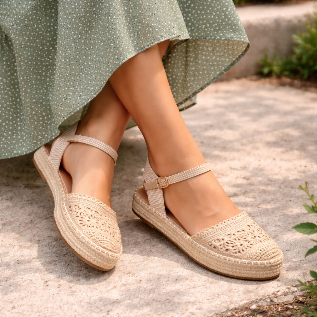 Alpargata Casual Trender color Beige para Mujer