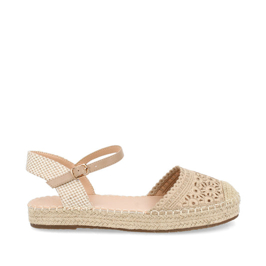 Alpargata Casual Trender color Beige para Mujer